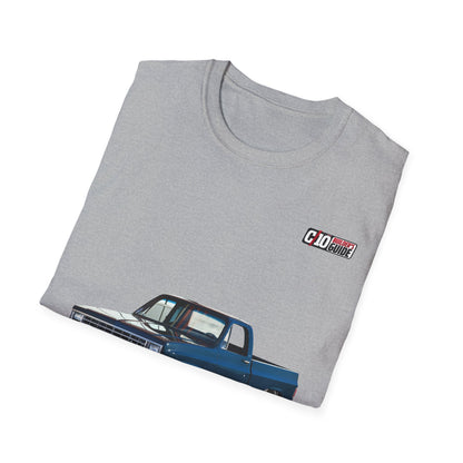 C10 - KC’s Center Stage Unisex Softstyle Sport Grey Tee