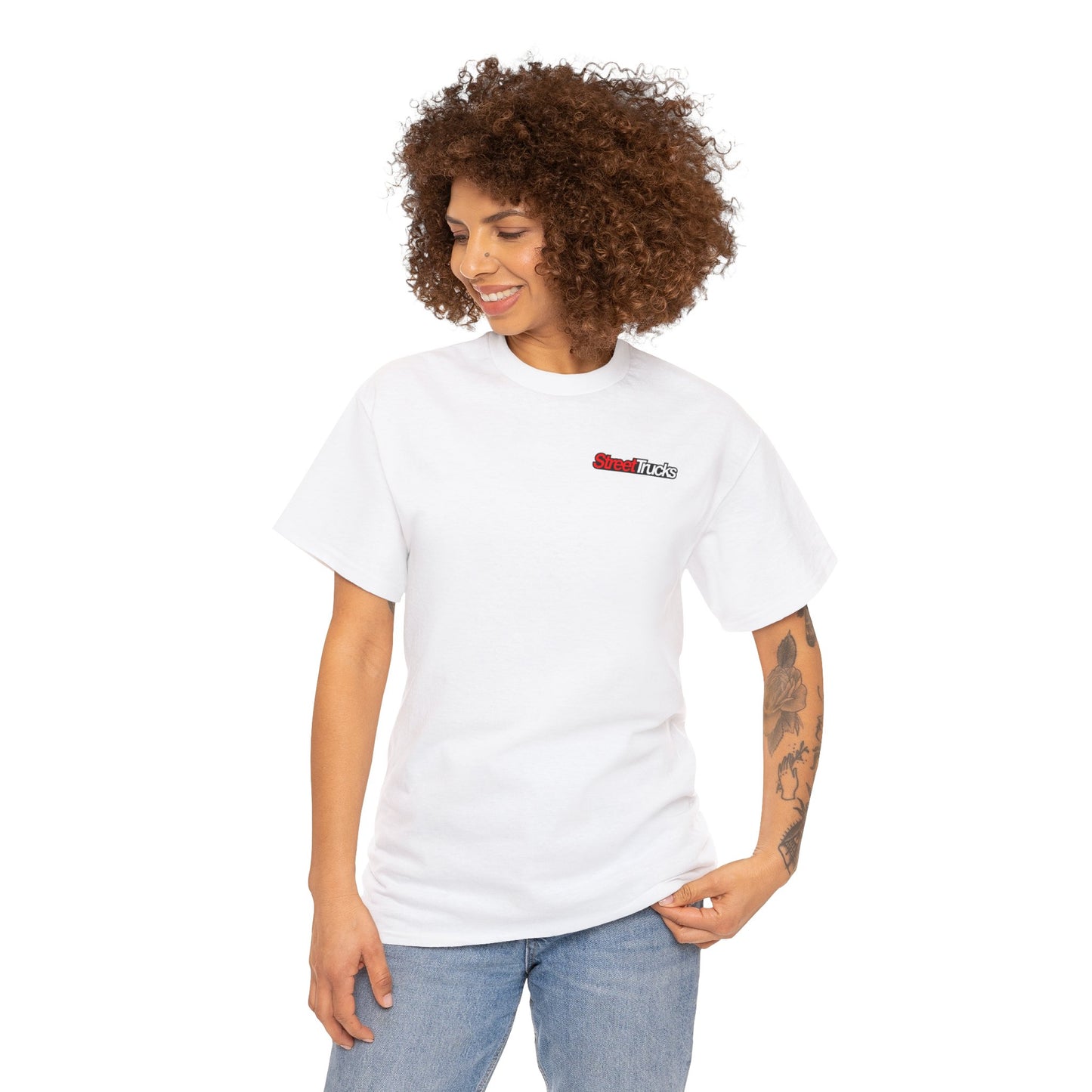 Unisex Heavy Cotton White T-Shirt