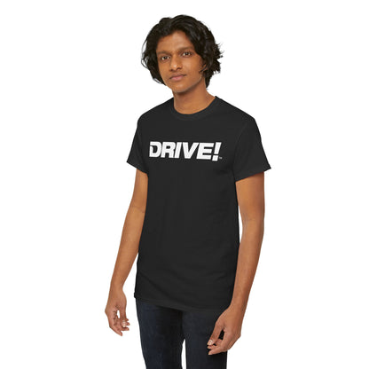 Drive Magazine Tee Heavy Cotton Black T-Shirt