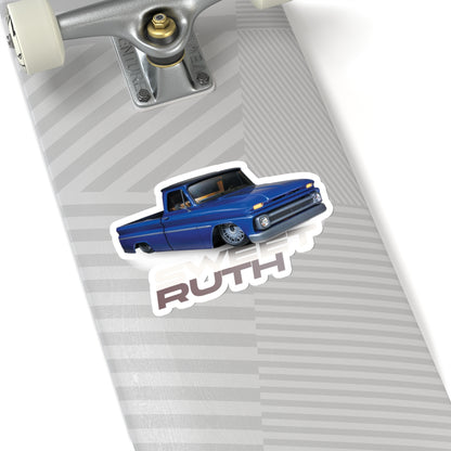 Sweet Ruth White Kiss Cut Sticker