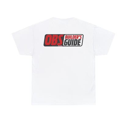 OBS Builder's Guide T-Shirt Unisex Heavy Cotton White Tee