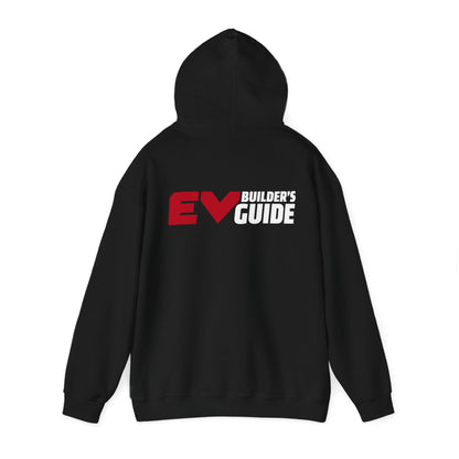 EVBG Hoodie Unisex Heavy Blend™ Black Hooded Sweatshirt