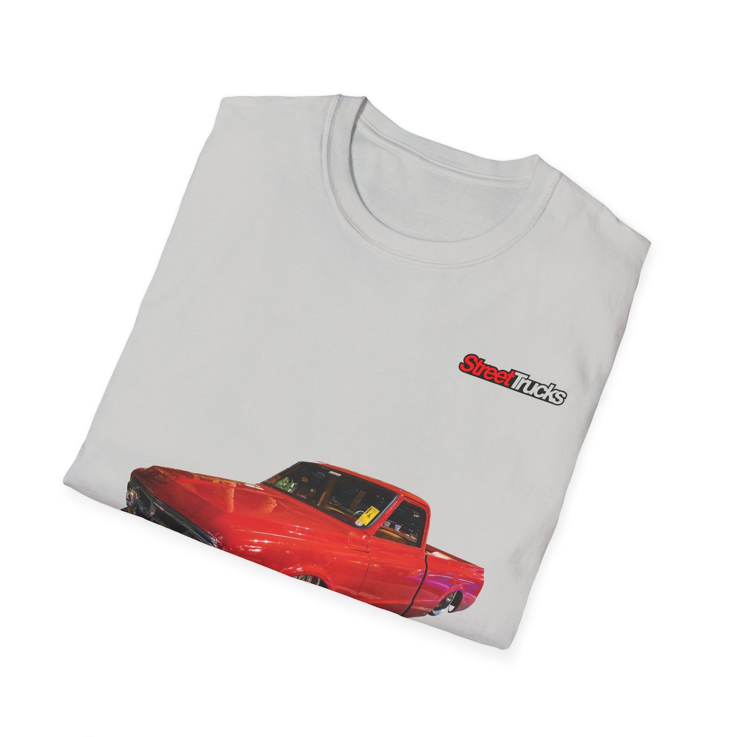 Street Trucks Unique Powered Low Rider Unisex Soft-Style T-Shirt