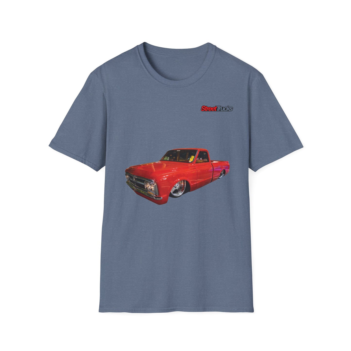 Street Trucks Unique Powered Low Rider Unisex Soft-Style T-Shirt