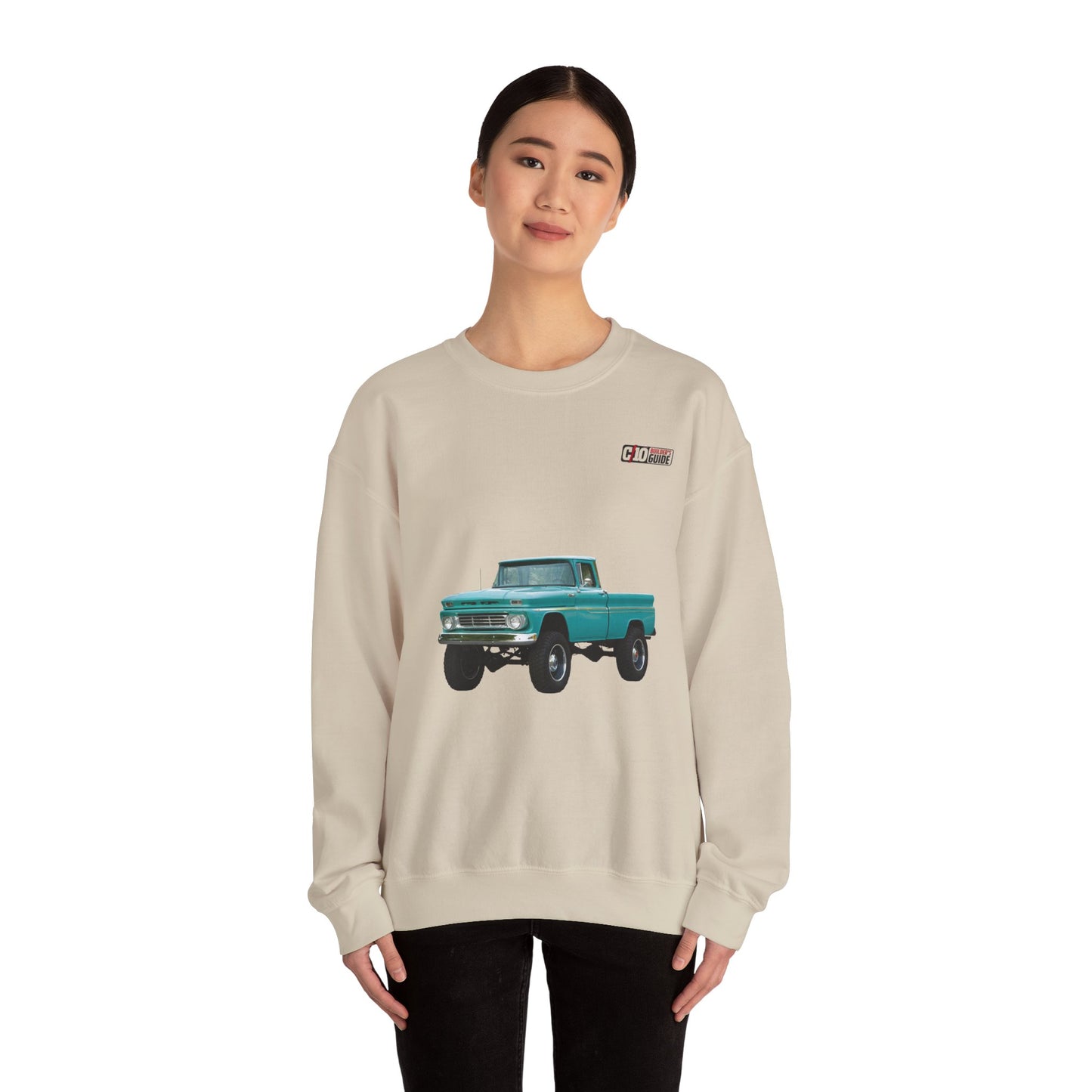 Unisex Heavy Blend™ Crewneck Sand Sweatshirt