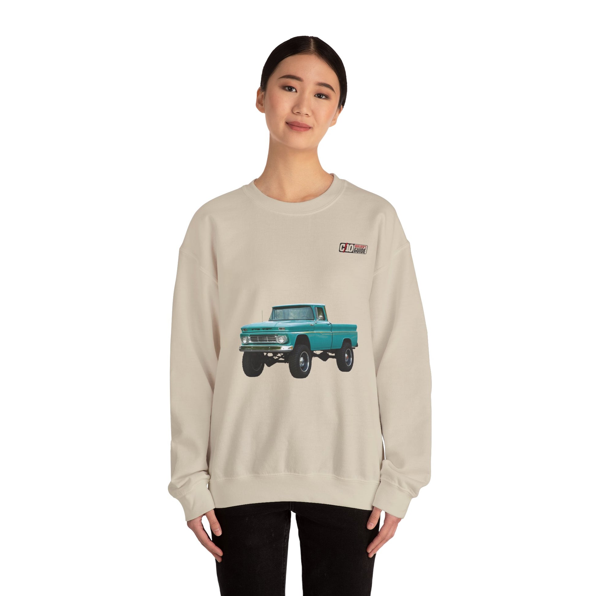 Unisex Heavy Blend™ Crewneck Sand Sweatshirt