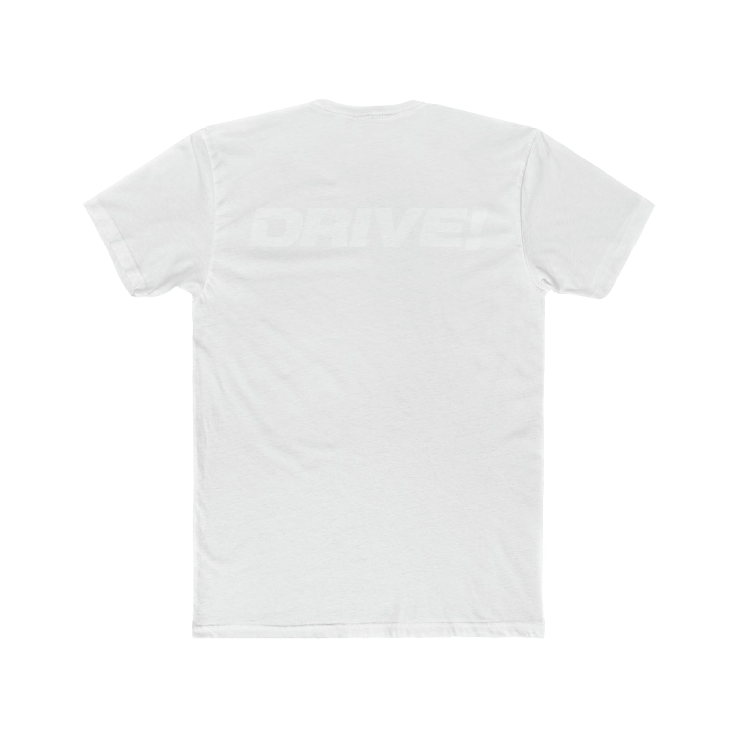 Drive Magazine T-Shirt - Men's Cotton Crew White Tee