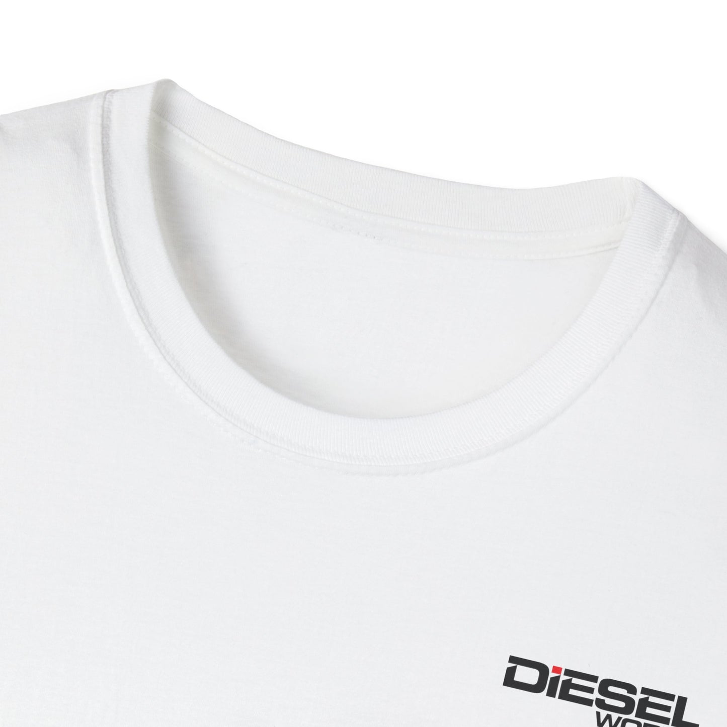 Diesel World XDrive Diesel Power Unisex Softstyle White Tee