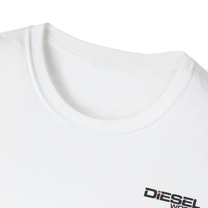 Diesel World XDrive Diesel Power Unisex Softstyle White Tee