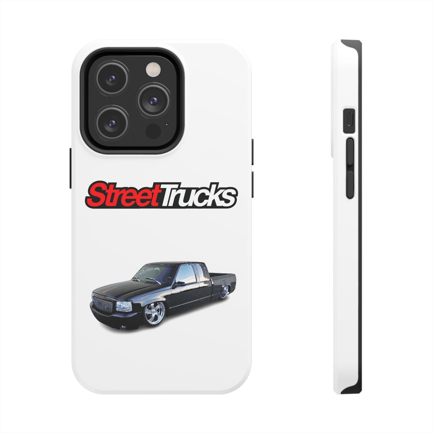 Street Trucks Black Leader Tough iPhone Cases