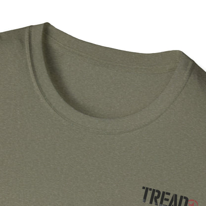 Tread BAJA BLITZ Desert Bomber Softstyle Heather Military Green T-Shirt