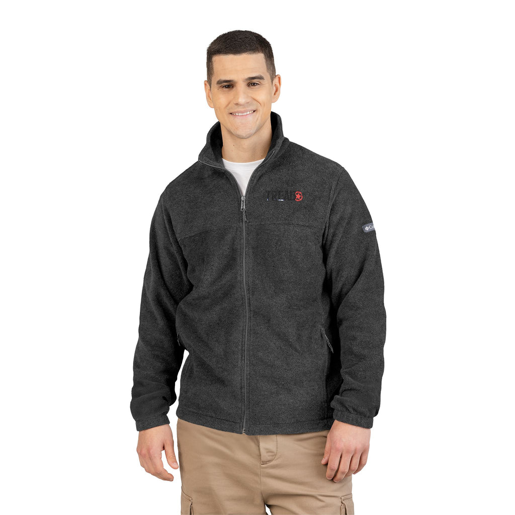 Tread Columbia Fleece Jacket Charcoal Heather