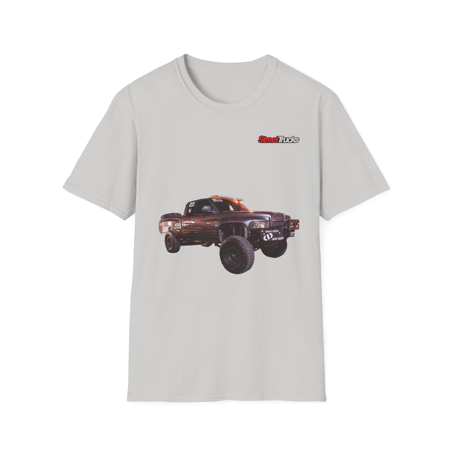 Street Trucks Monster Dino Ridel Ice Grey T-Shirt