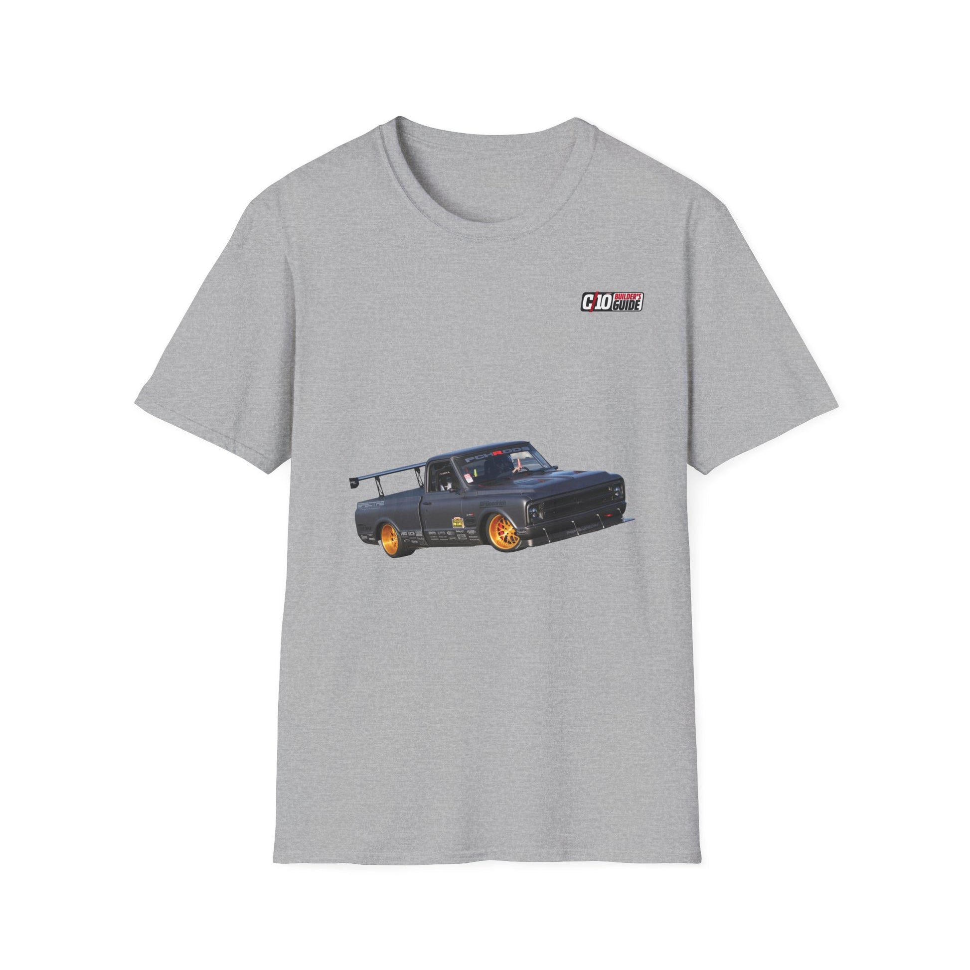 C10 Unisex Softstyle Sports Grey T-Shirt