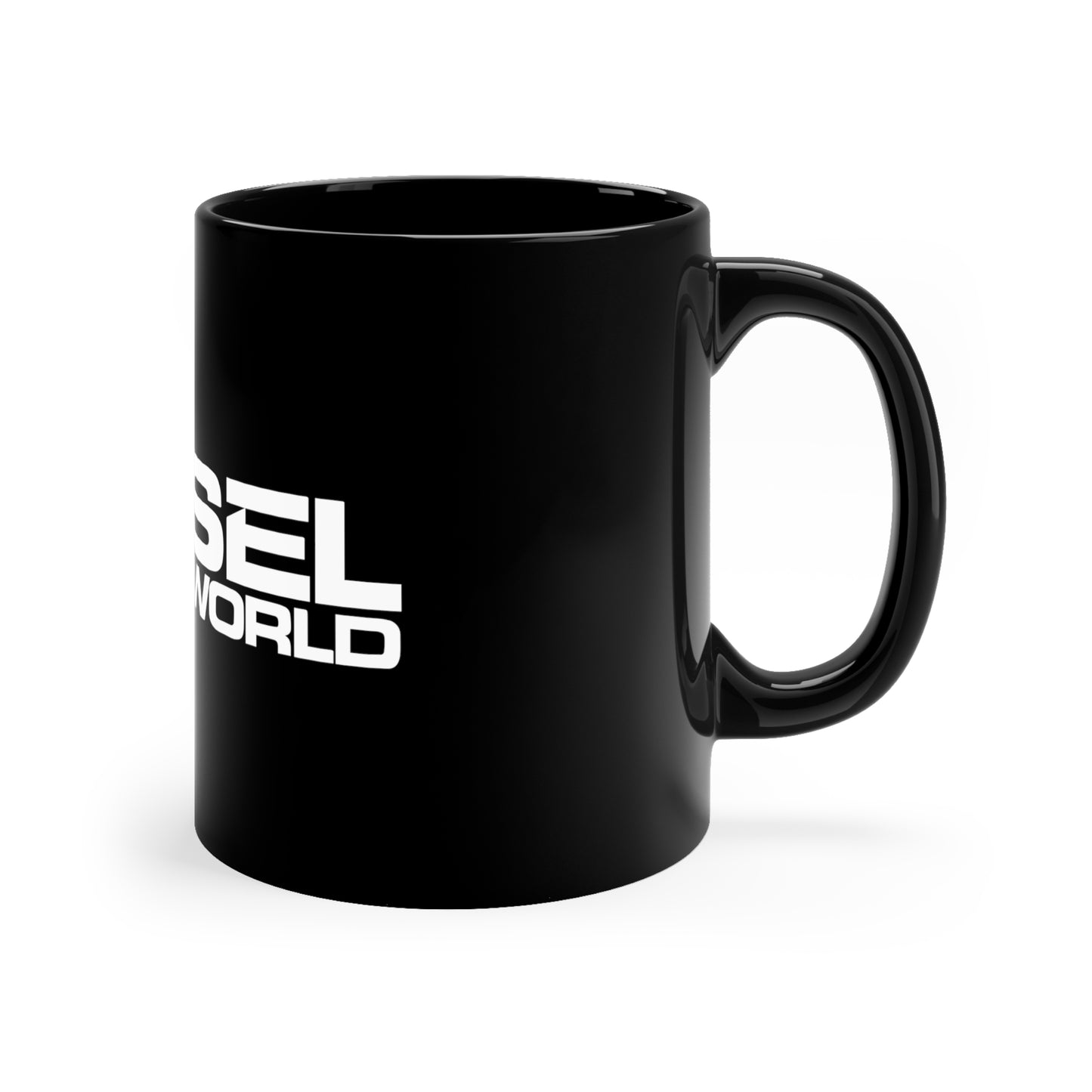 Diesel World - 11oz Black Mug