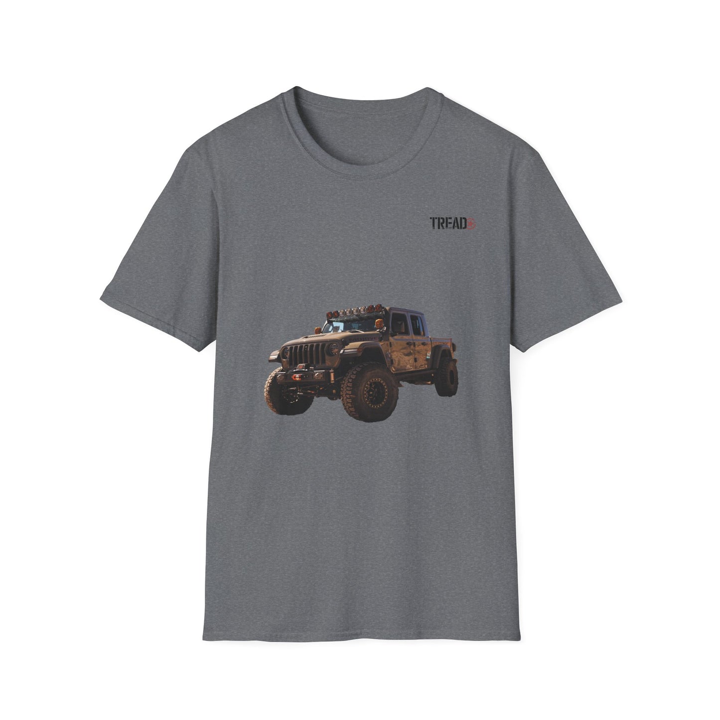 Tread Sanctus Mojave Adventure Unleashed Unisex Softstyle Graphite Heather T-Shirt