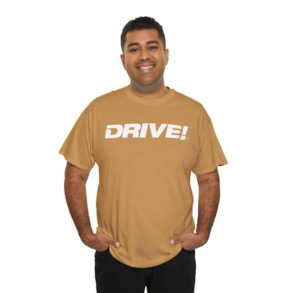 Drive Magazine Tee Unisex Old Gold T-Shirt