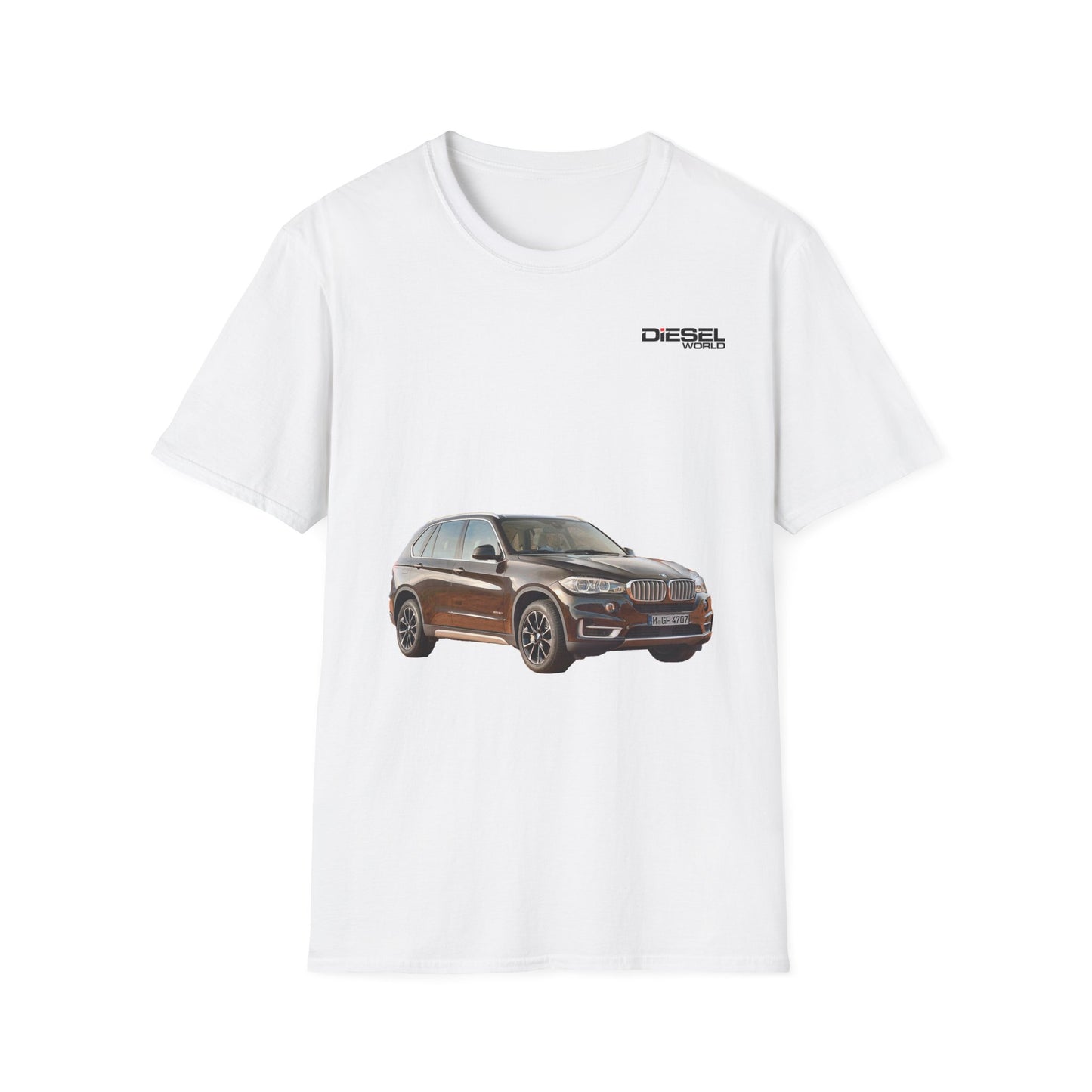 Diesel World XDrive Diesel Power Unisex White T-Shirt