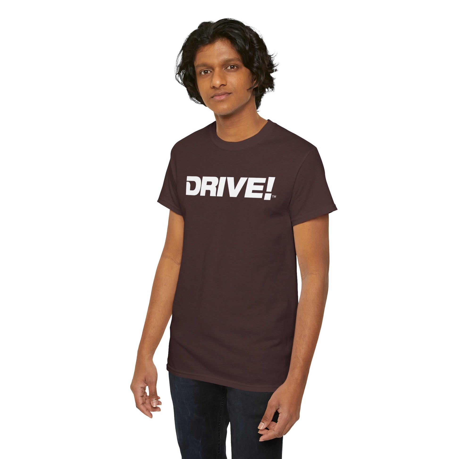 Drive Magazine Tee Heavy Cotton Russet T-Shirt