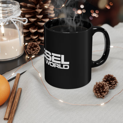 Diesel World - 11oz Black Mug