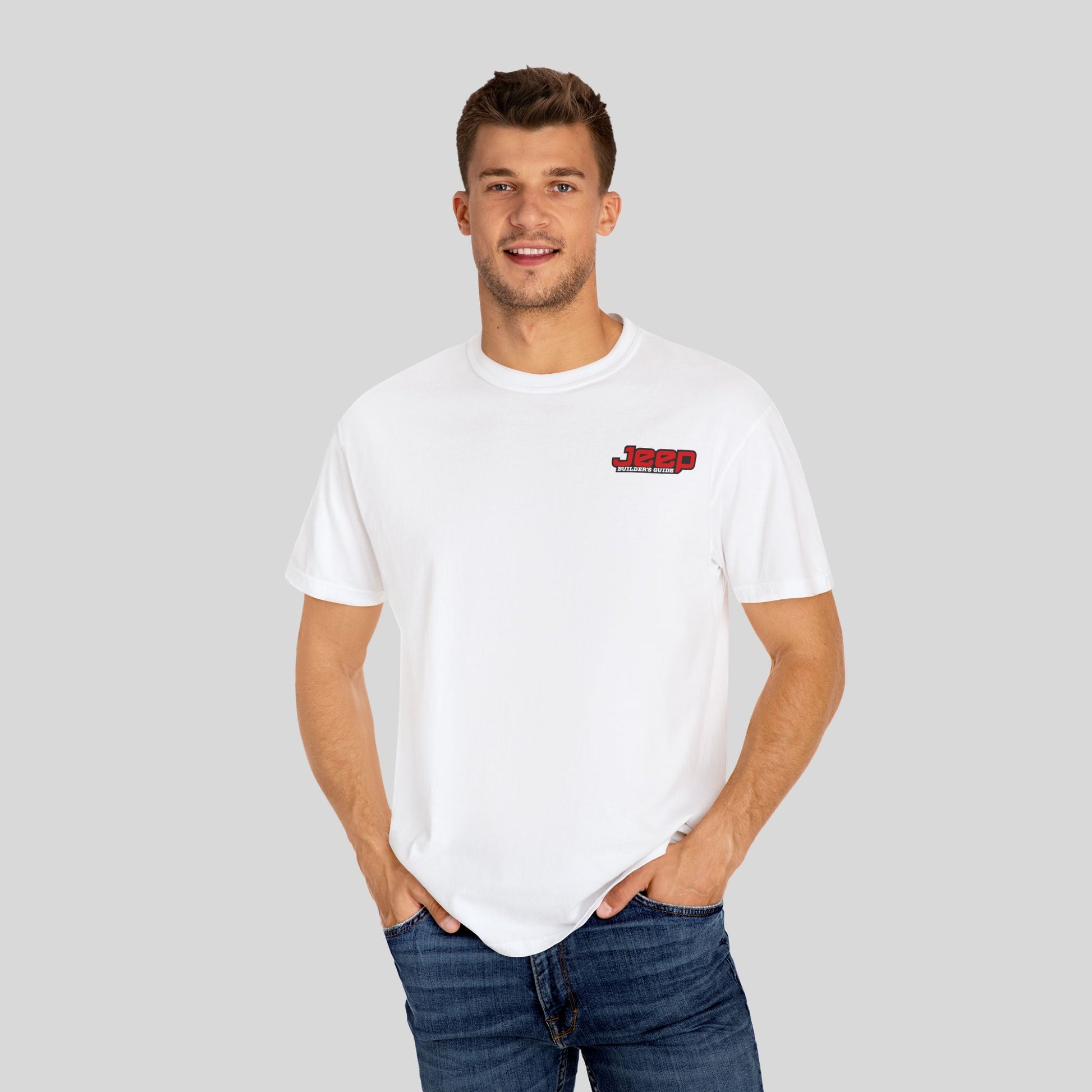 Jeep Builder's Guide Unisex Garment-Dyed T-shirt