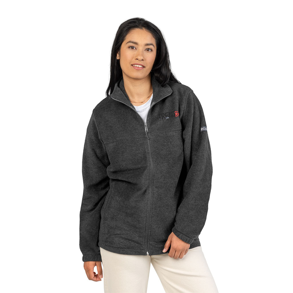 Tread Columbia Fleece Jacket Charcoal Heather