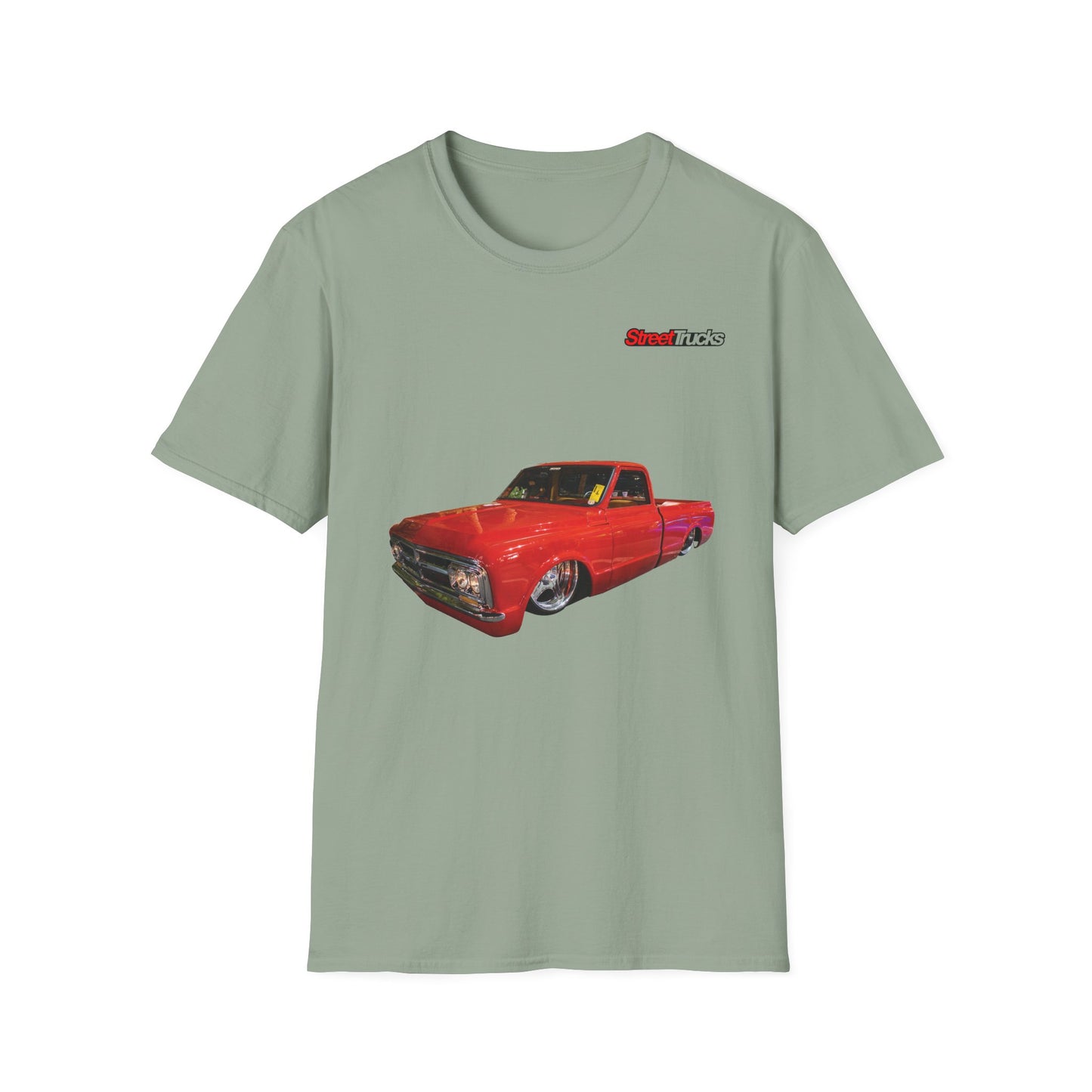 Street Trucks Unique Powered Low Rider Unisex Soft-Style T-Shirt