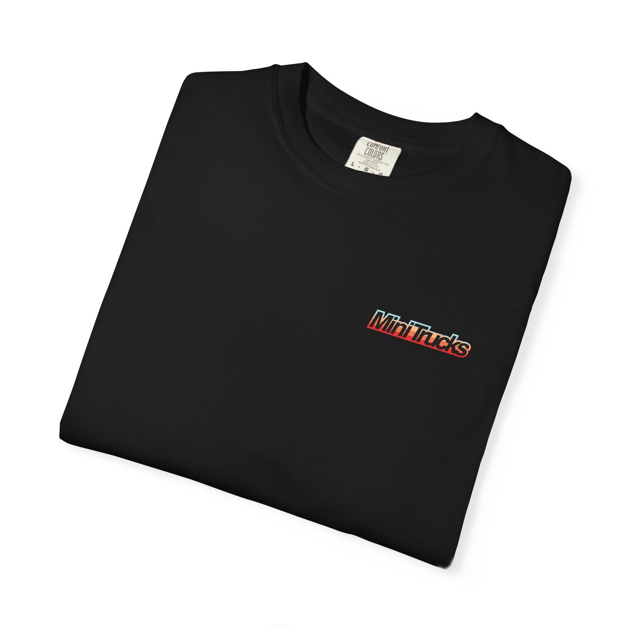 Street Trucks Retro Outline Black Tee