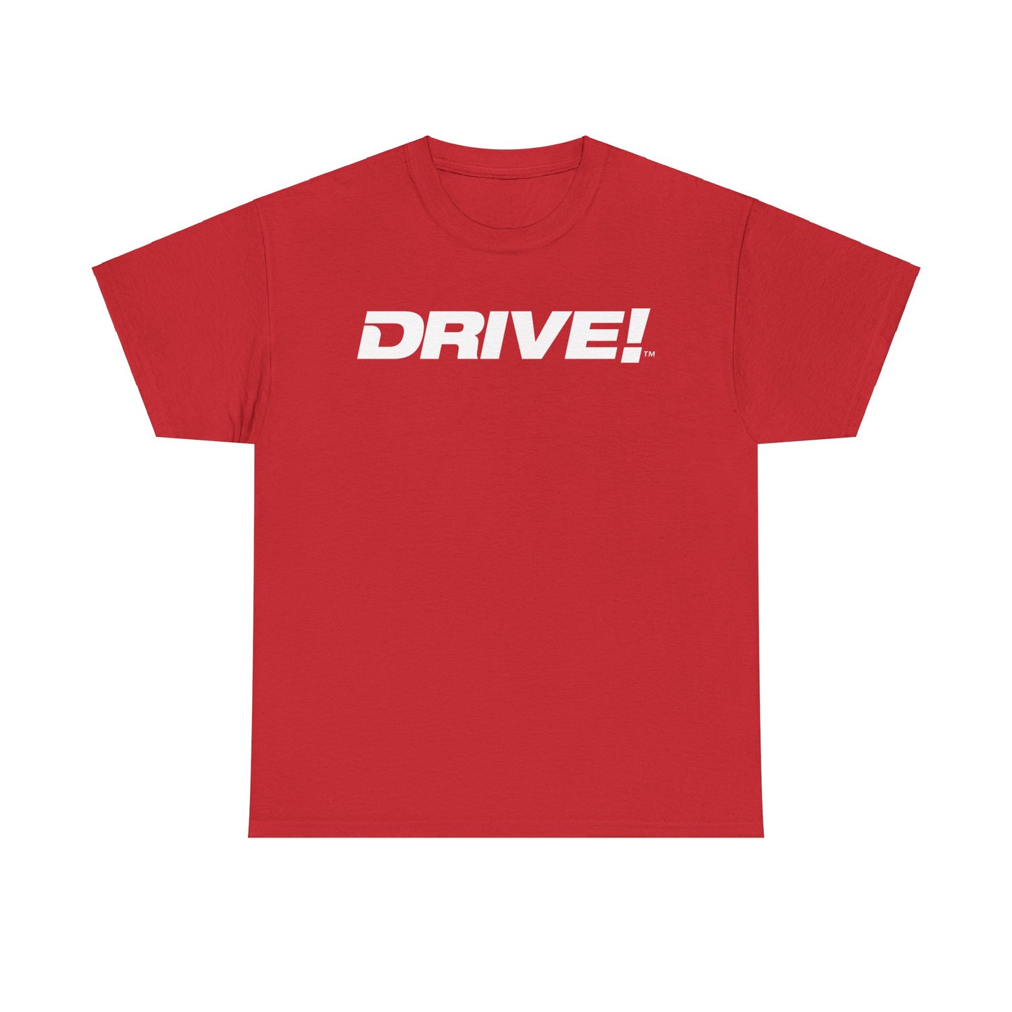 Drive Magazine T-Shirt Heavy Cotton Red Tee