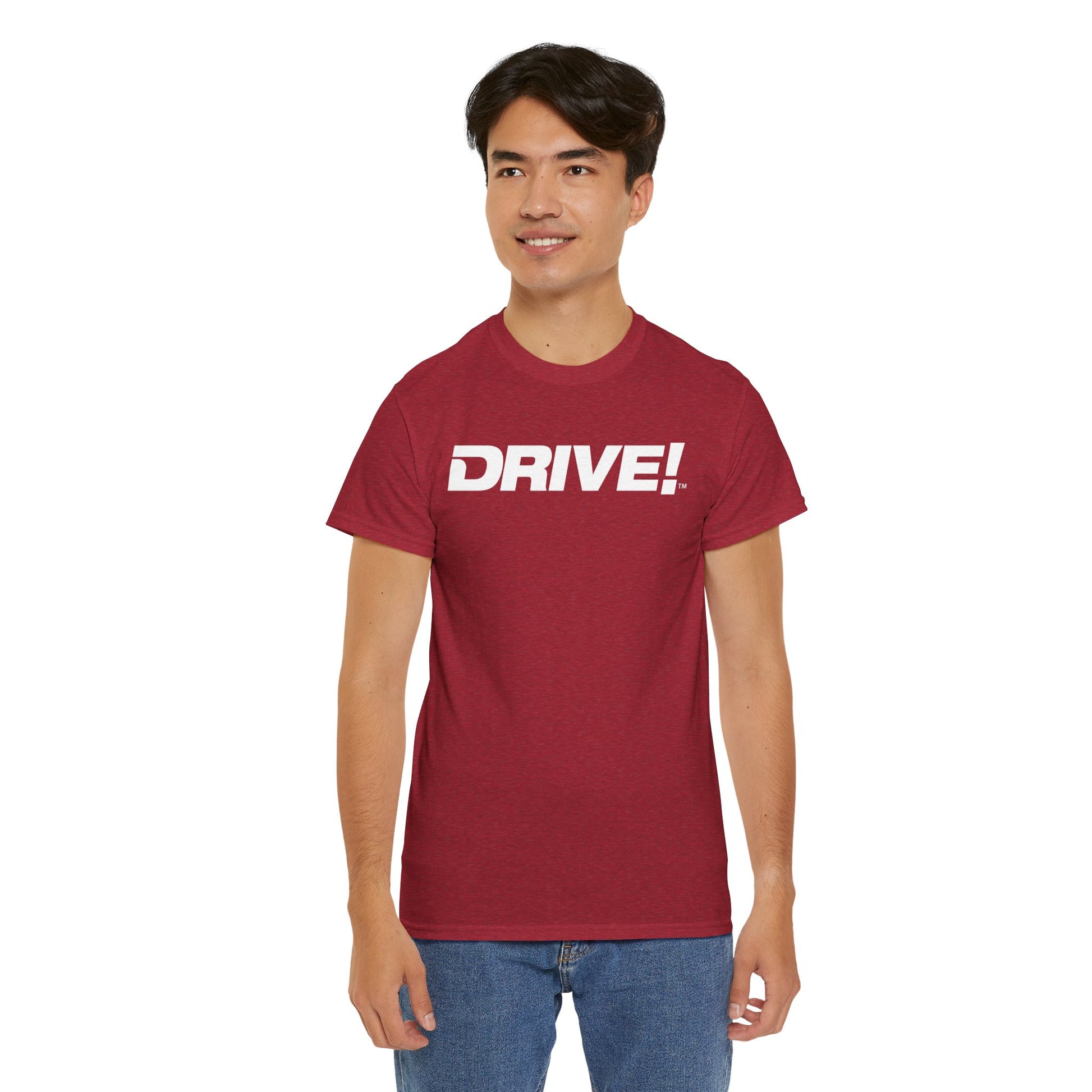 Drive Magazine Unisex Cotton Cardinal Red T-Shirt