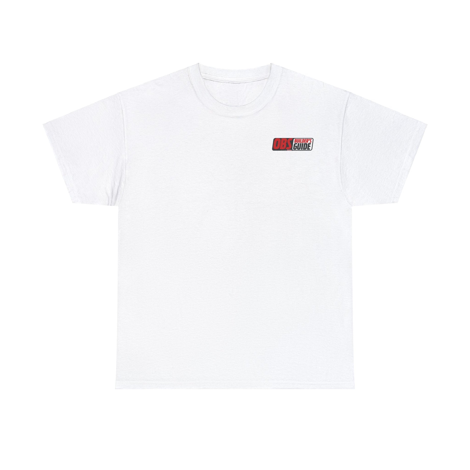 OBS Builder's Guide Unisex Heavy Cotton White Tee