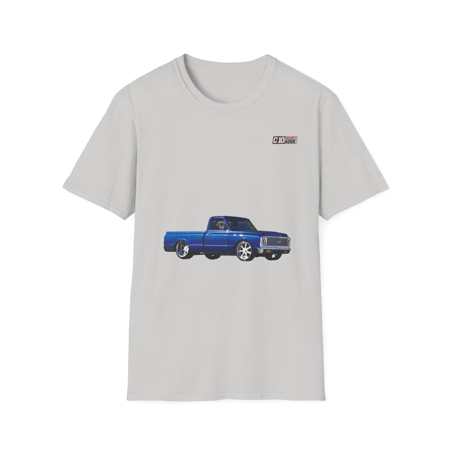 C10 OL'BLUEY RIDES AGAIN Unisex Ice Grey T-Shirt