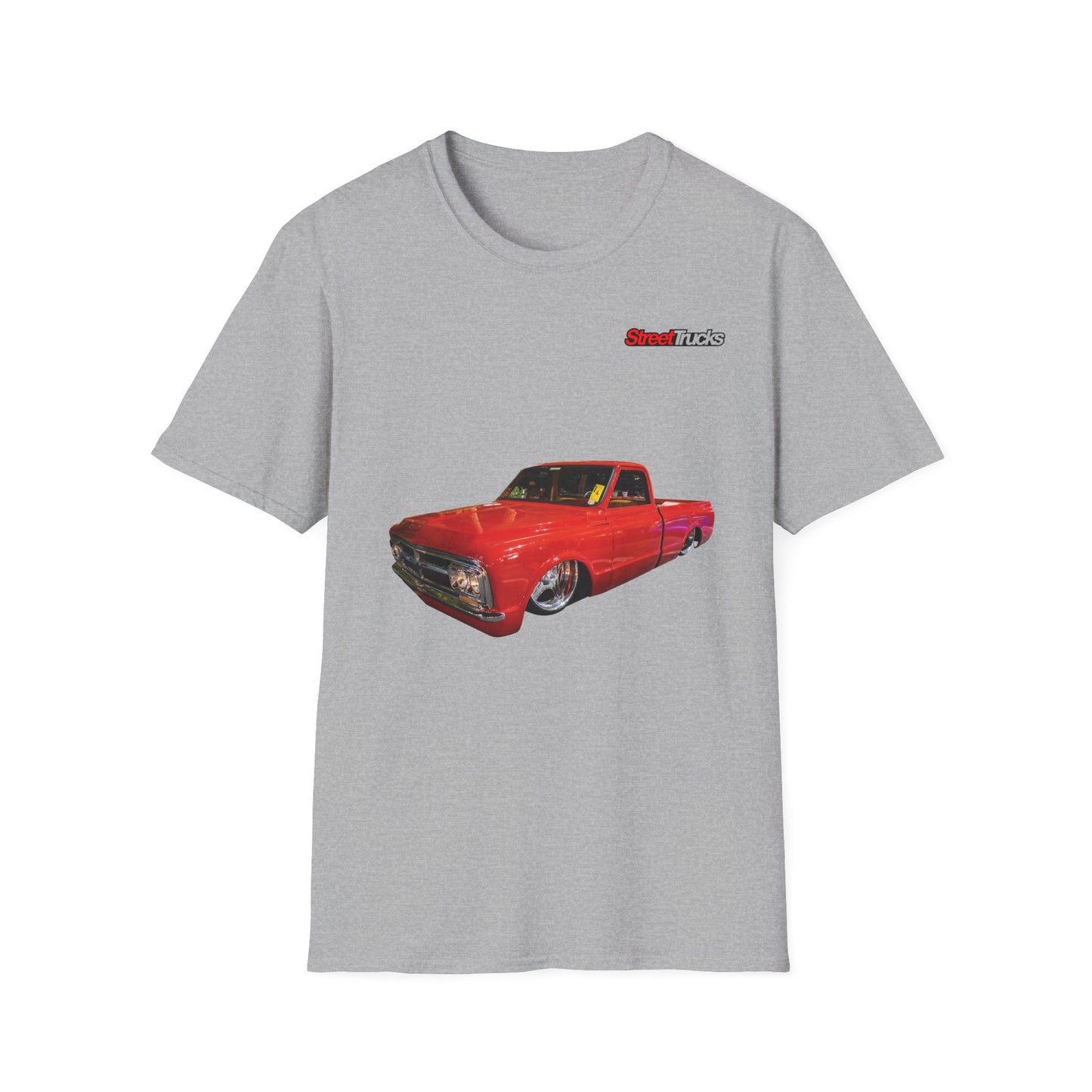 Street Trucks Unique Powered Low Rider Unisex Soft-Style T-Shirt