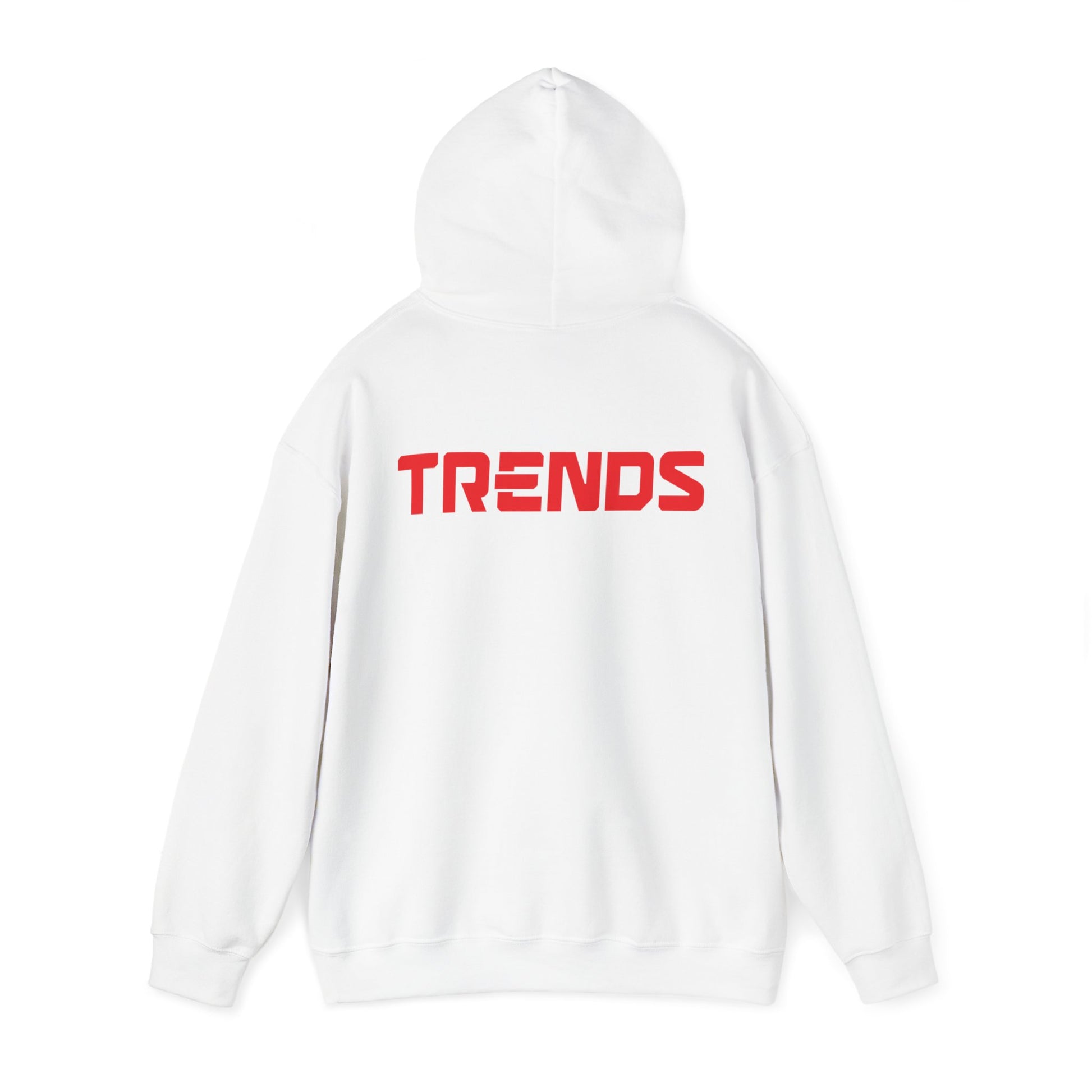 Tesla Trends Hoodie Unisex Heavy Blend™ White Hooded Sweatshirt