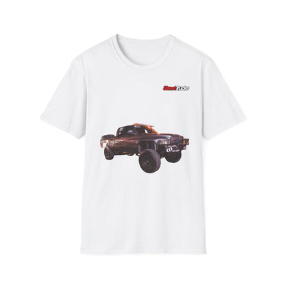 Street Trucks Monster Dino Ridel White T-Shirt