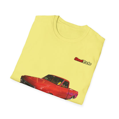 Street Trucks Unique Powered Low Rider Unisex Soft-Style T-Shirt