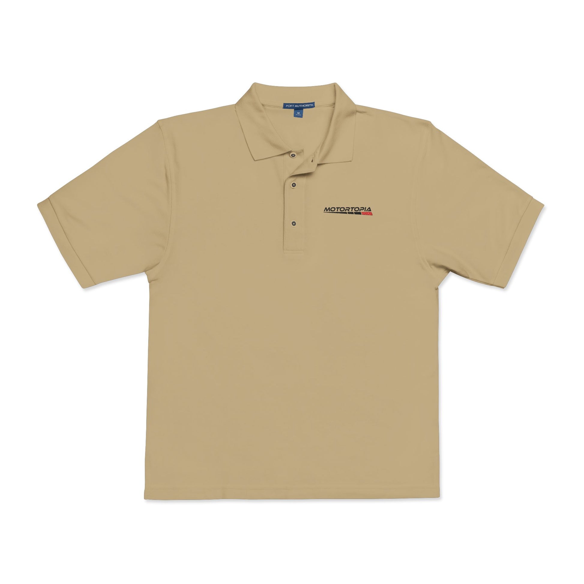 Motortopia Embroidered Unisex Polo Shirt - Casual and Stylish Wear