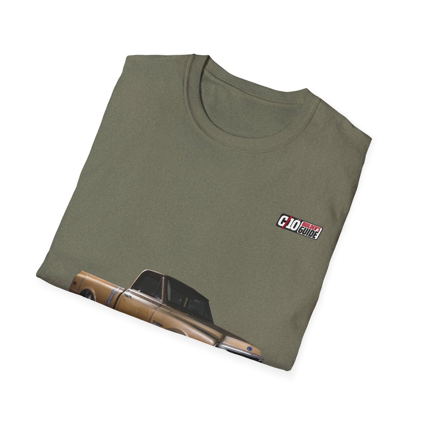 Deadline Hustle C10 Unisex Softstyle Heather Military Green T-Shirt