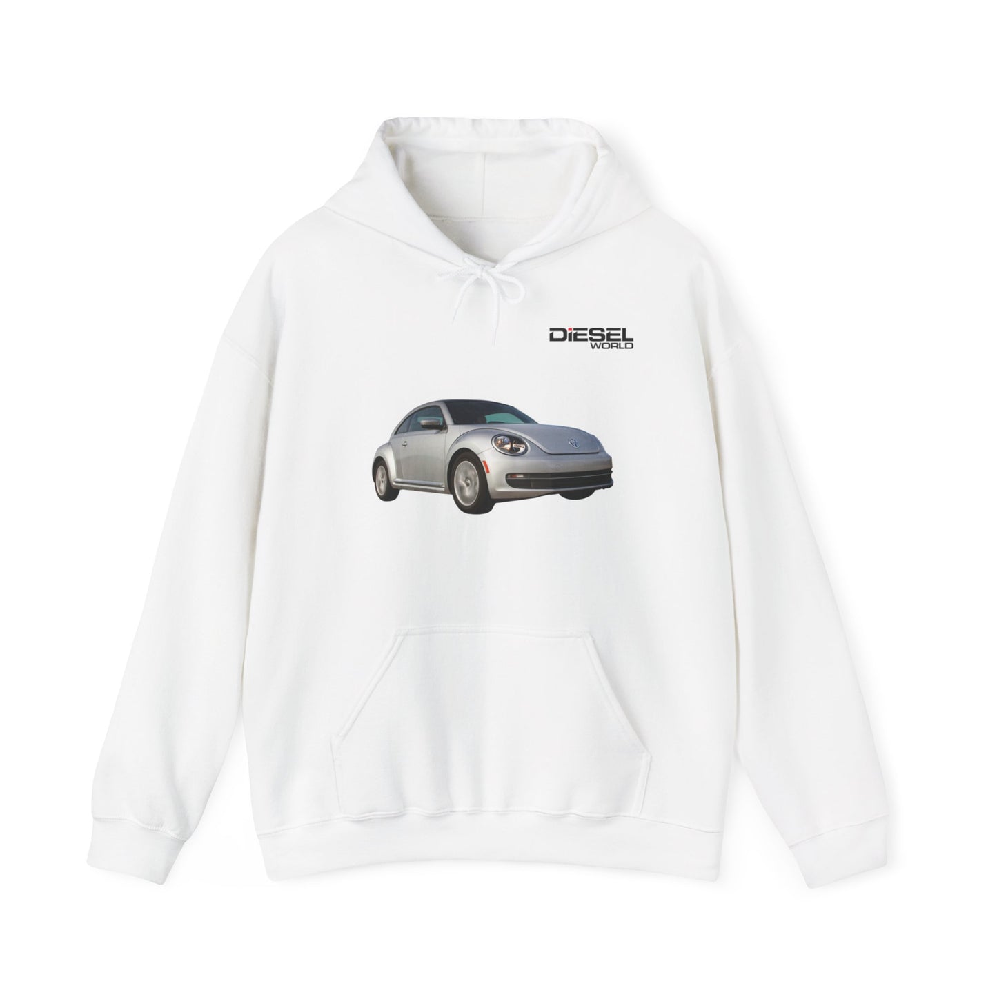 Diesel World 2016 VOLKSWAGEN BEETLE Unisex White Sweatshirt