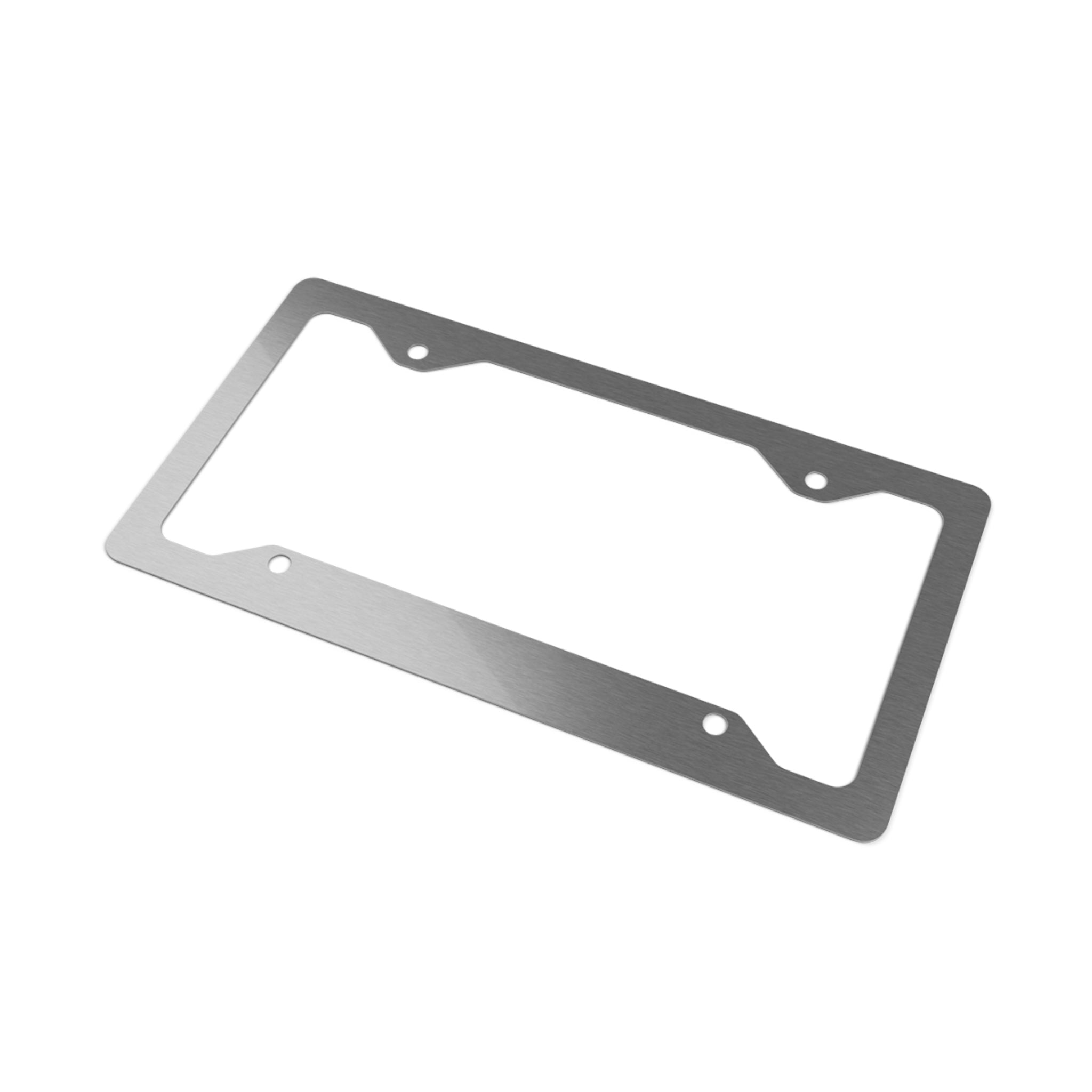 Street Trucks American Flag USA skull design Metal License Plate Frame