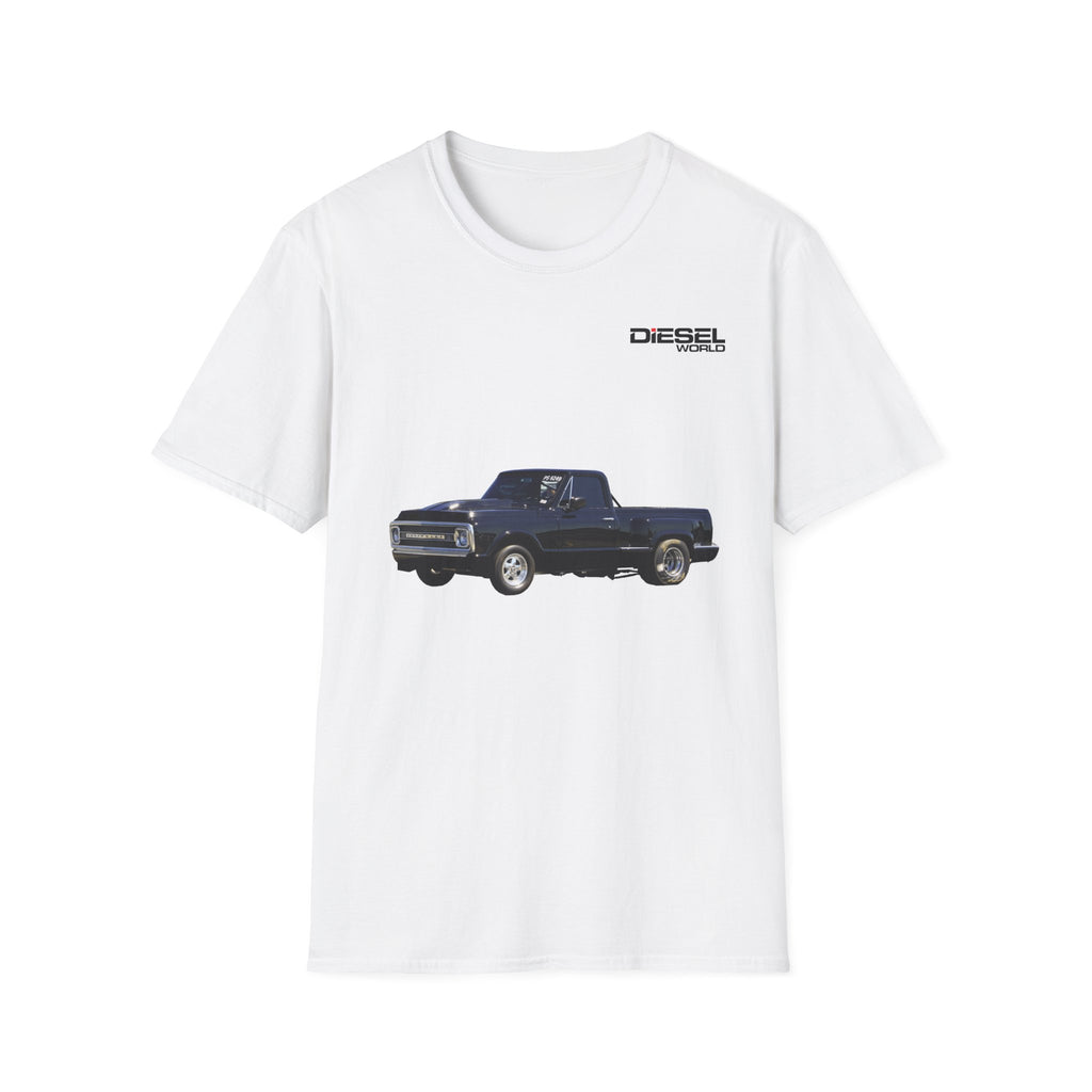 Diesel World Black D-Max Beast Unisex Softstyle White T-Shirt