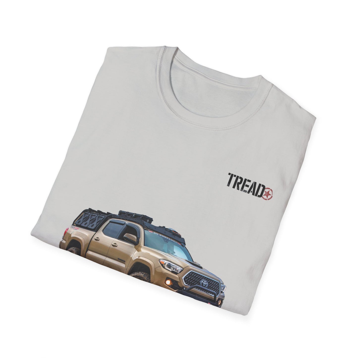 Tread Tough Curt's Tacoma Unisex Ice Grey Tee