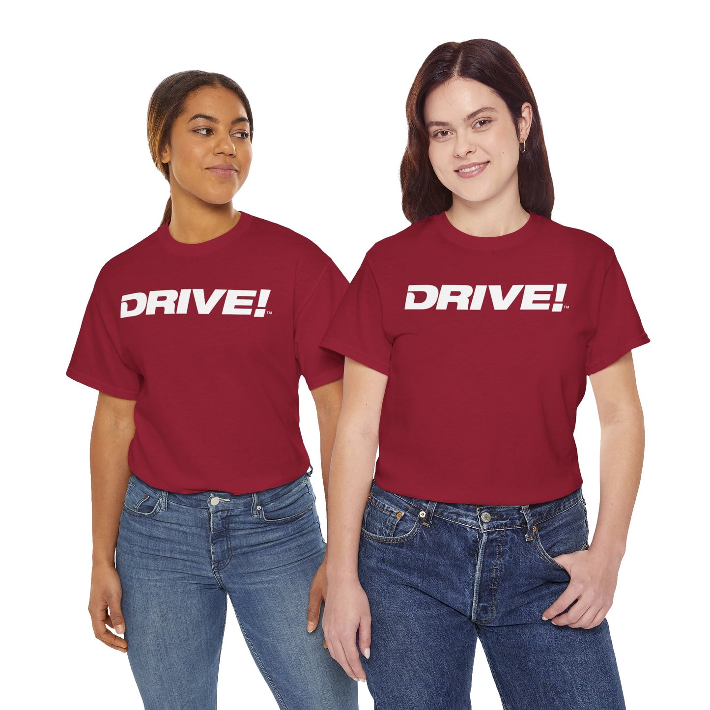 Drive Magazine Heavy Cotton Antique Cherry Red T-Shirt