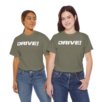 Drive Magazine Heavy Cotton Heather Military Green T-Shirt