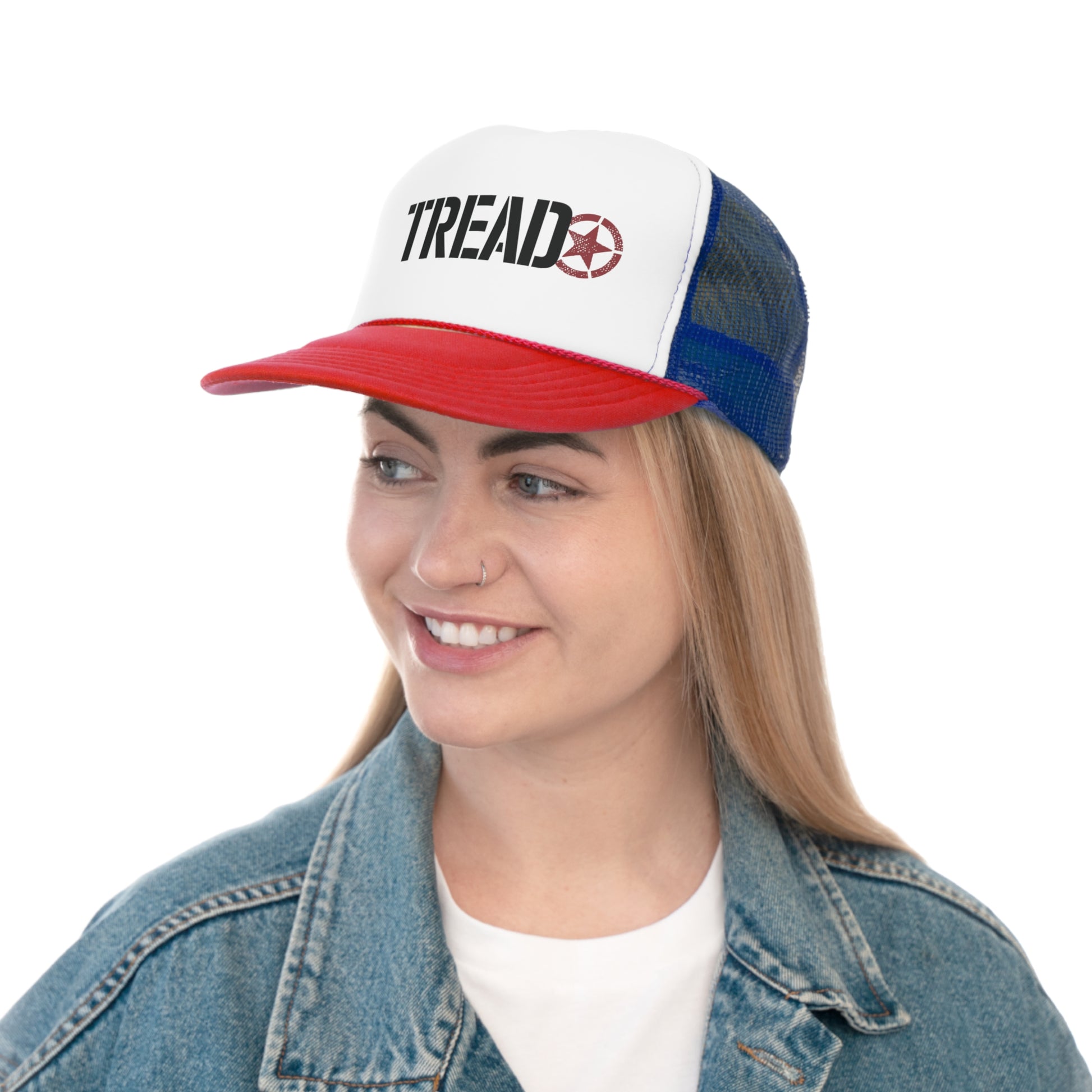 Tread Magazine Blue/Red Snapback Hat