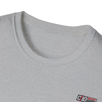 C10 OL'BLUEY RIDES AGAIN Unisex Sport Grey Tshirt