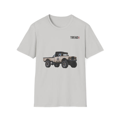 Tread BAJA BLITZ Desert Bomber Unisex Softstyle Ice Grey T-Shirt