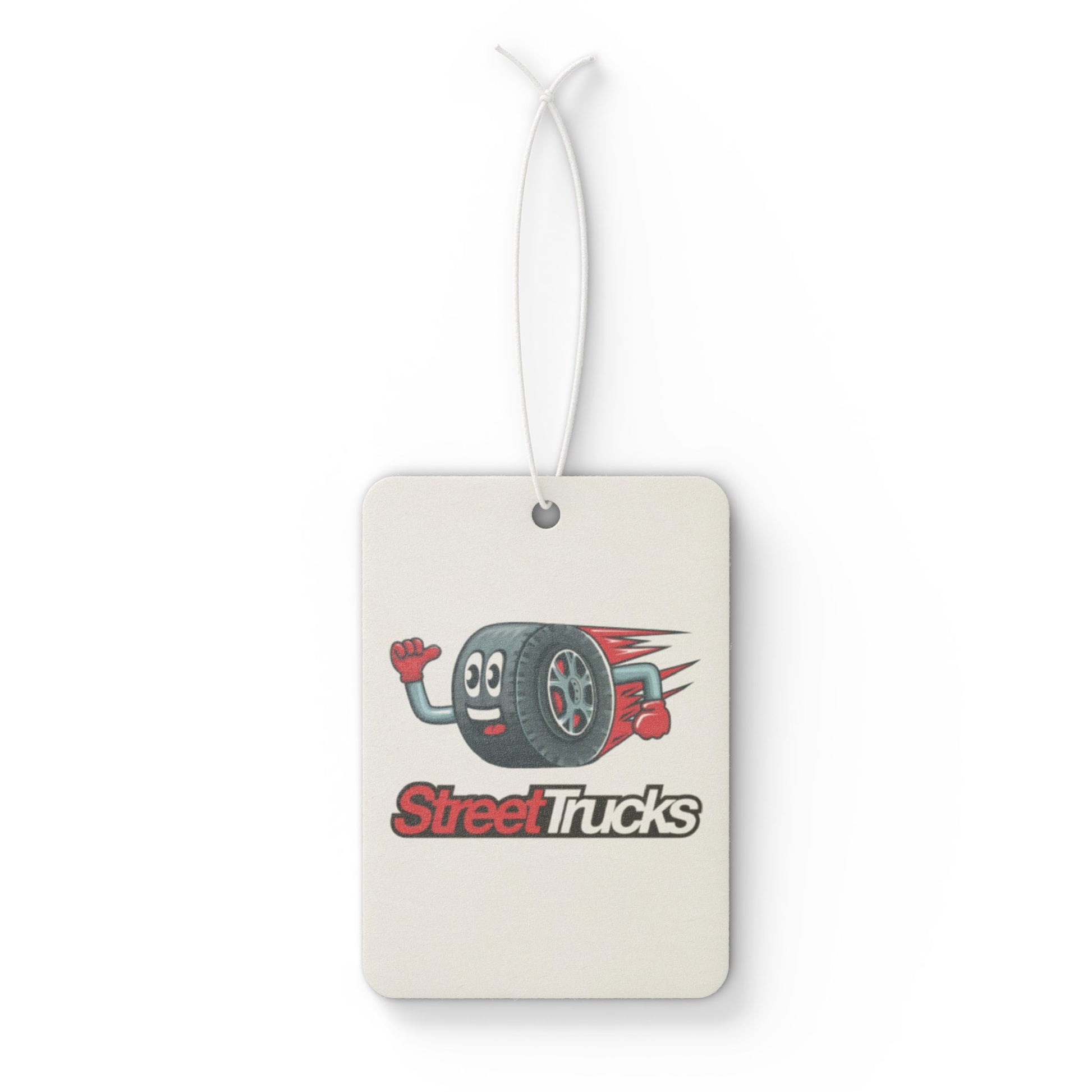 Fun Street Trucks Car Air Freshener | Cute Tire Design for Auto Enthusiasts | Perfect for Gifting and Everyday Use