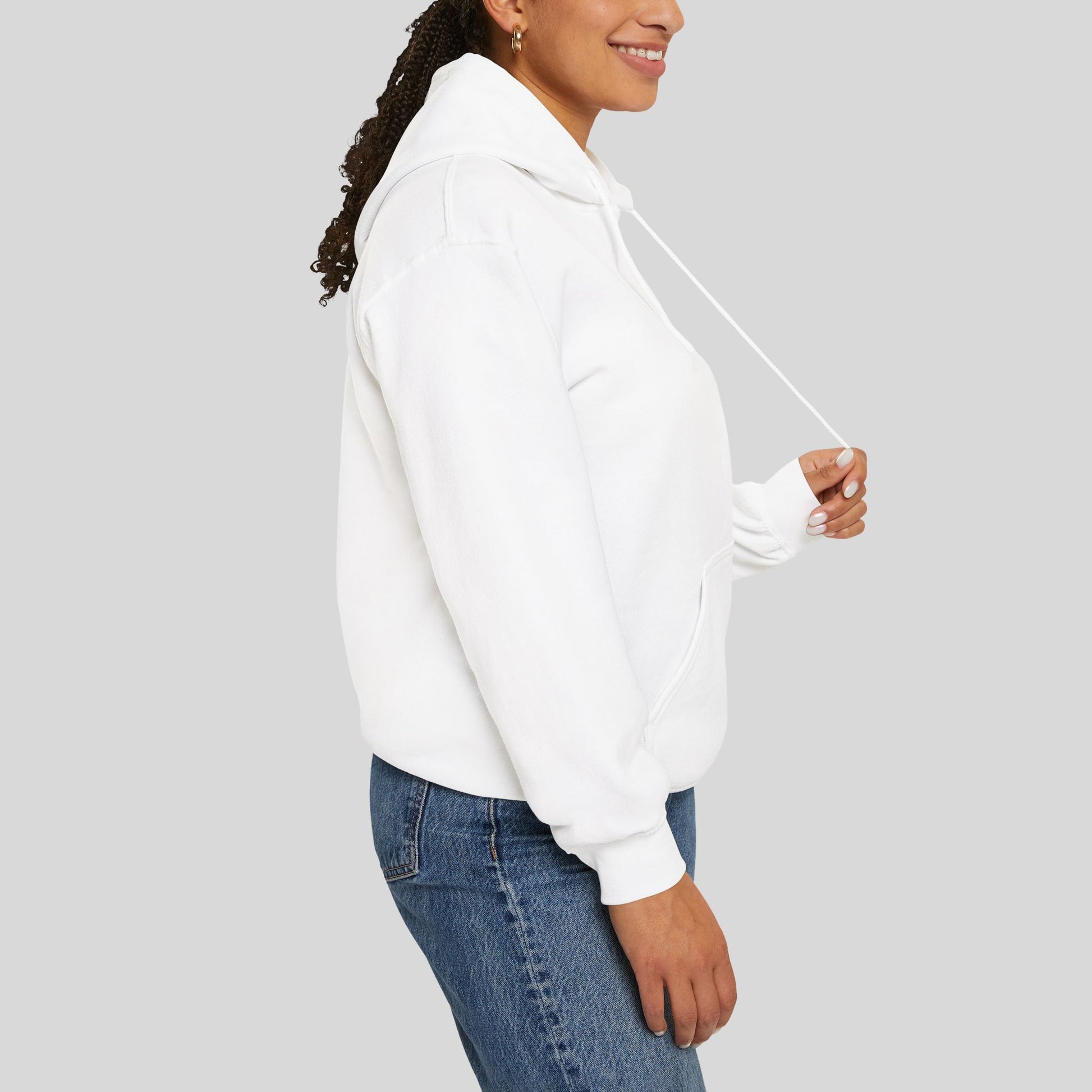 Jeep Builder's Guide White - Unisex Heavy Blend™ Hooded Sweatshirt