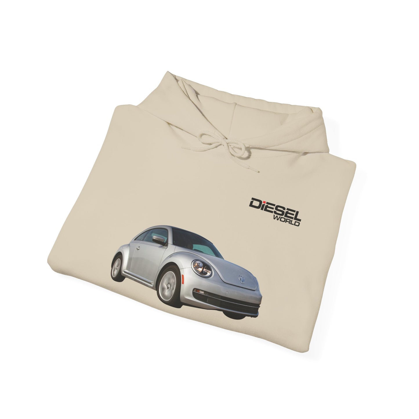 Diesel World 2016 VOLKSWAGEN BEETLE Unisex Heavy Blend™ Sand Sweatshirt